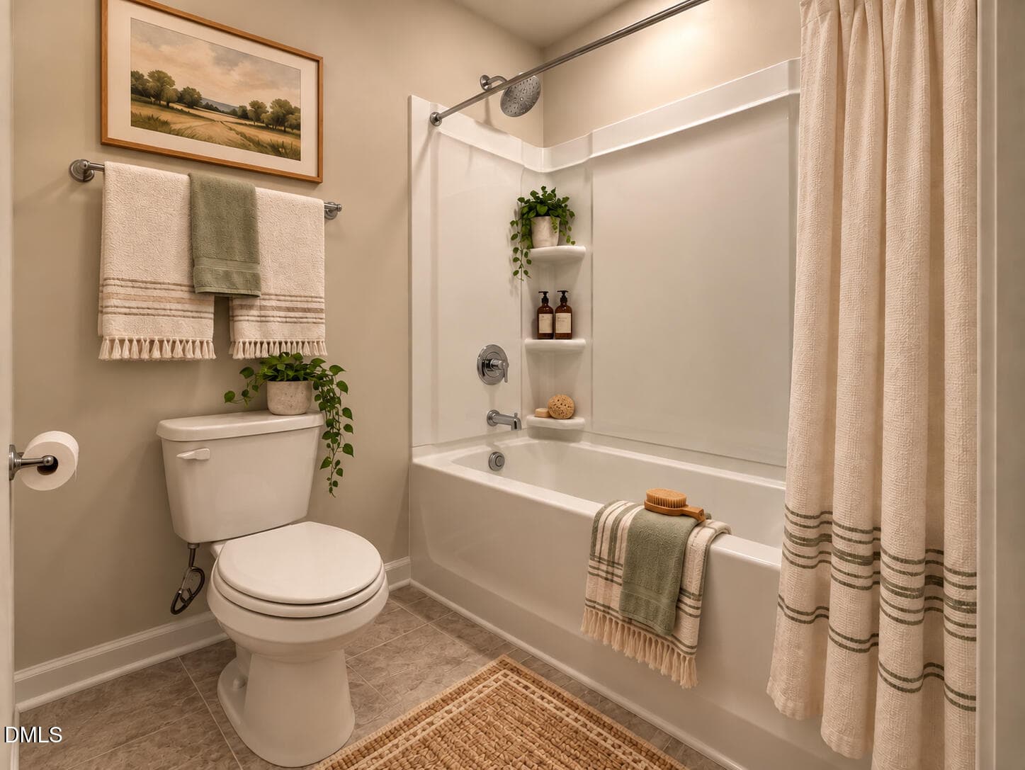 Hall Bath - 523 Valentine Court, Graham, NC 27253, Graham