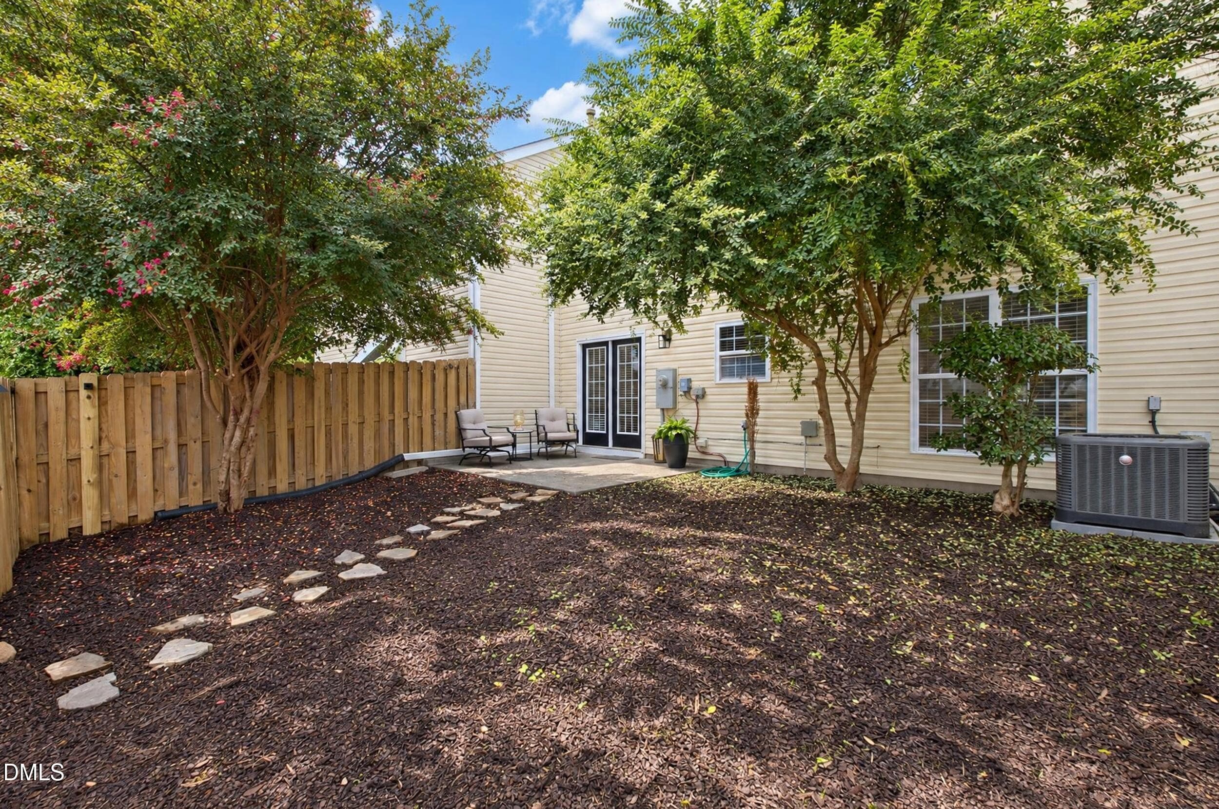 Fenced in backyard - 10804 Pendragon Place, Raleigh, NC 27614