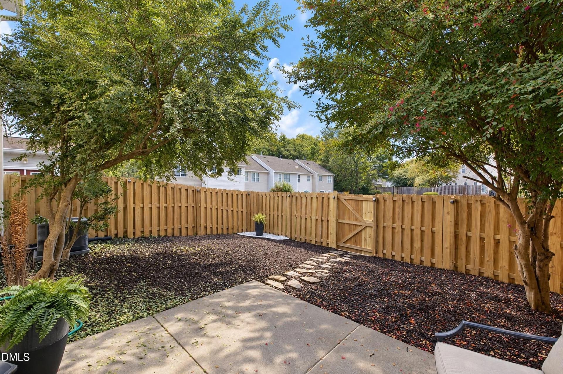Fenced in yard - 10804 Pendragon Place, Raleigh, NC 27614