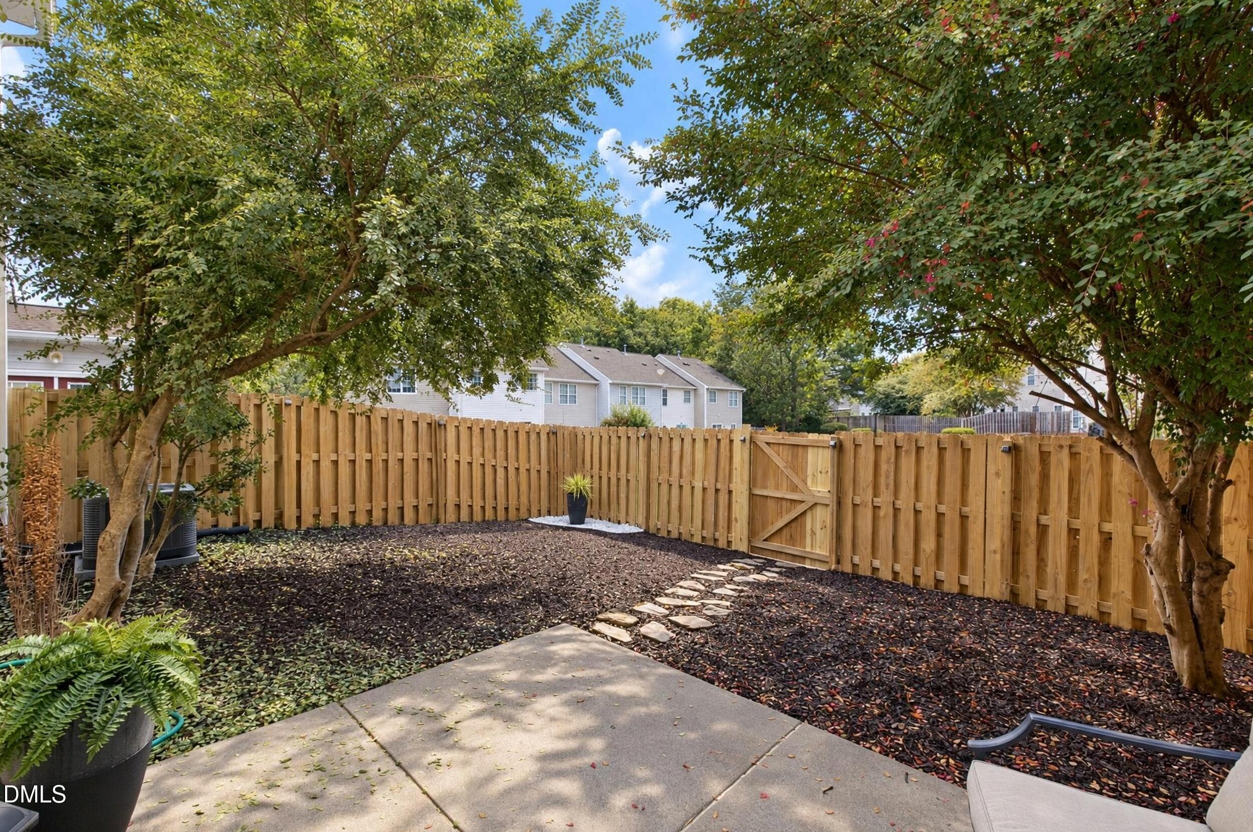 Fenced in yard - 10804 Pendragon Place, Raleigh, NC 27614