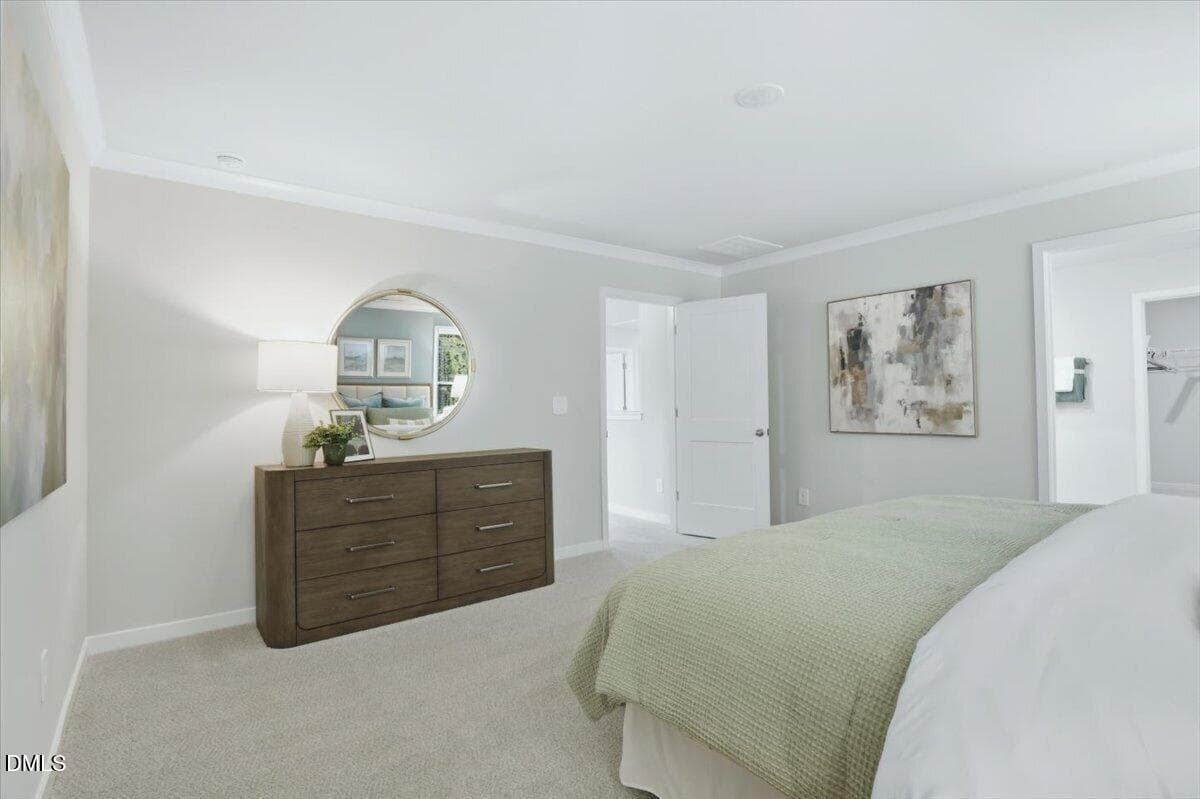 18 - Primary Bed - 5910 Fallowfield Lane, Raleigh, NC 27616