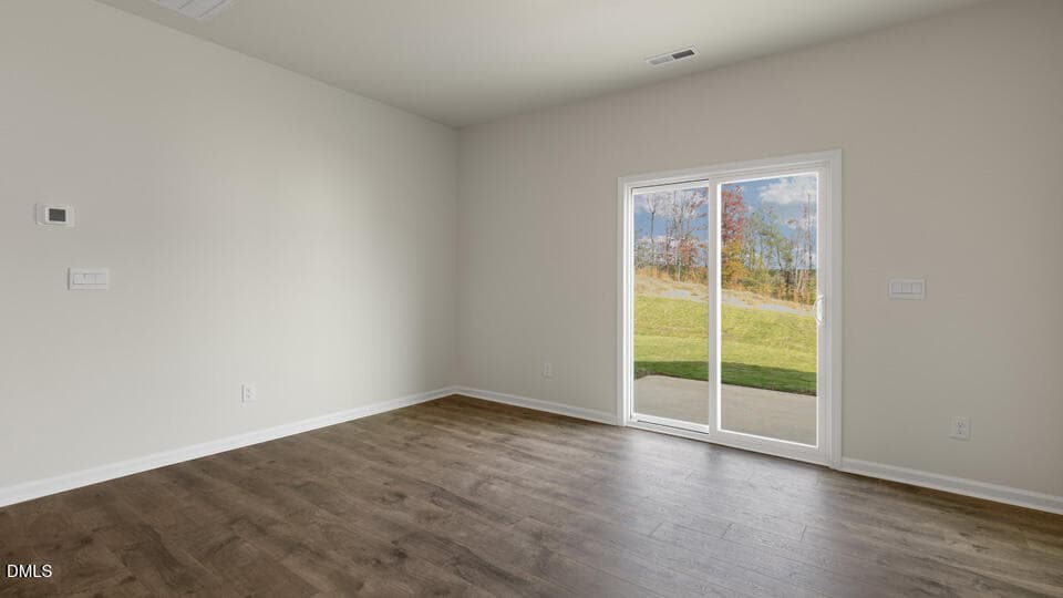 LIVING ROOM AND REAR PATIO DOORS - 345 Chapel Street, Fuquay Varina, NC 27526
