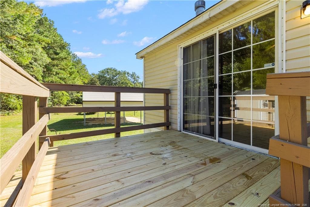 back porch - 179 Grier Drive, Raeford, NC 28376, Raeford