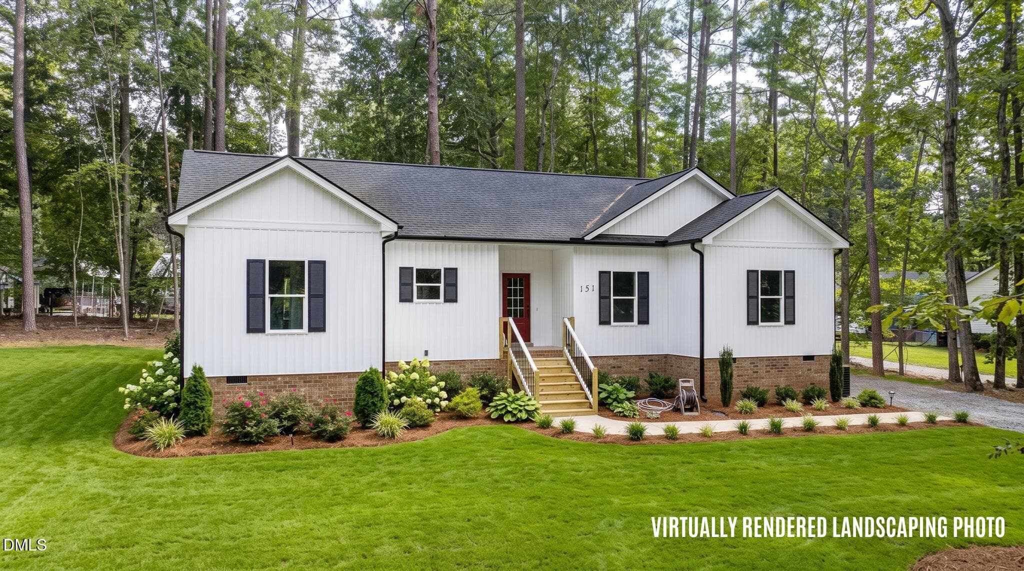 Vitually Rendered Facade WTYPE - 151 Twin Oaks Lane, Littleton, NC 27850