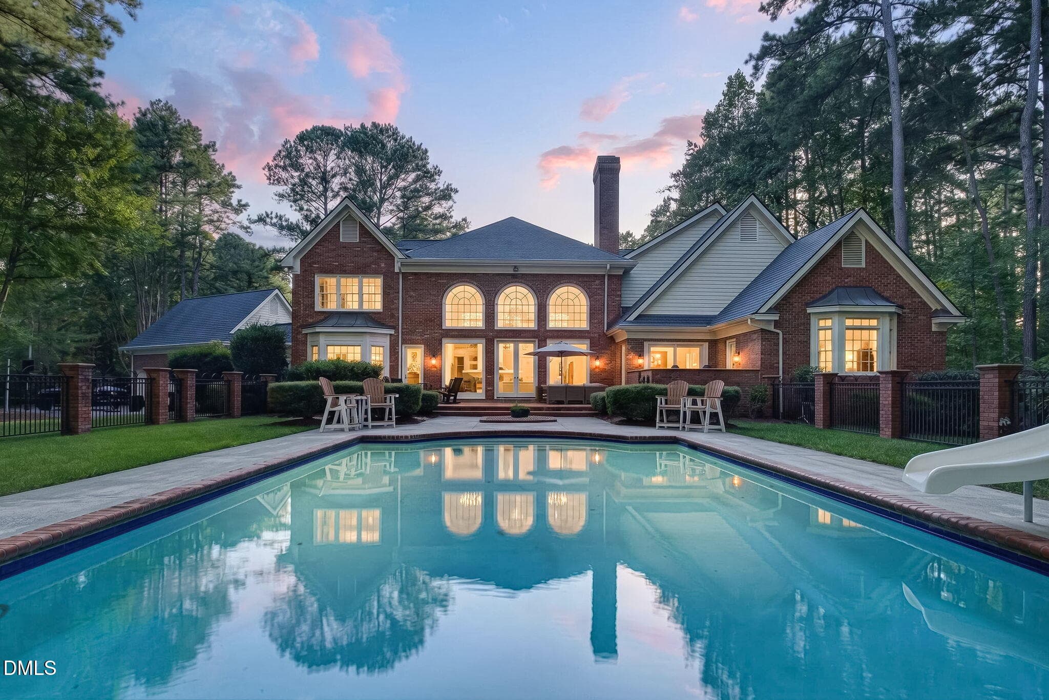 Evening Back - 104 Marseille Place, Cary, NC 27511, Cary