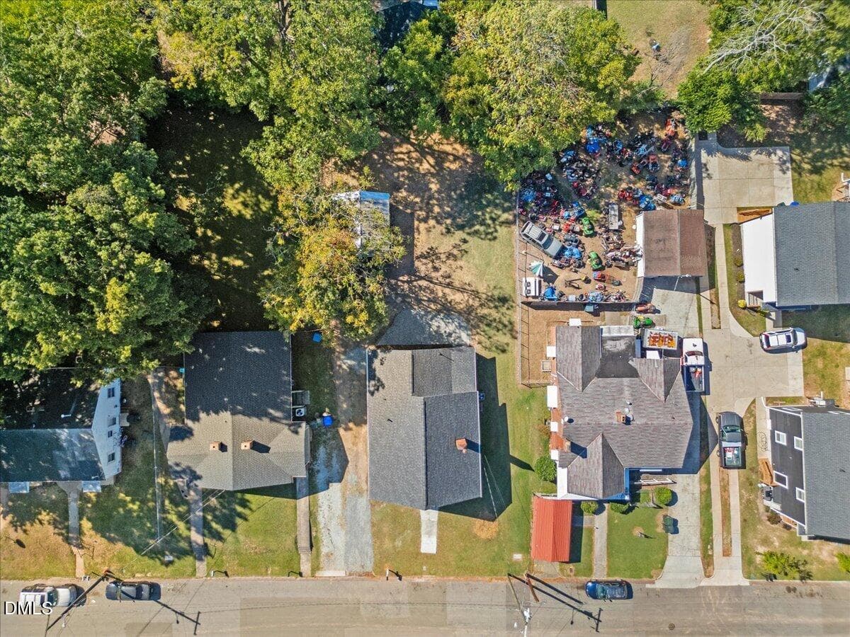 Aerial View - 911 Alma Street, Durham, NC 27703