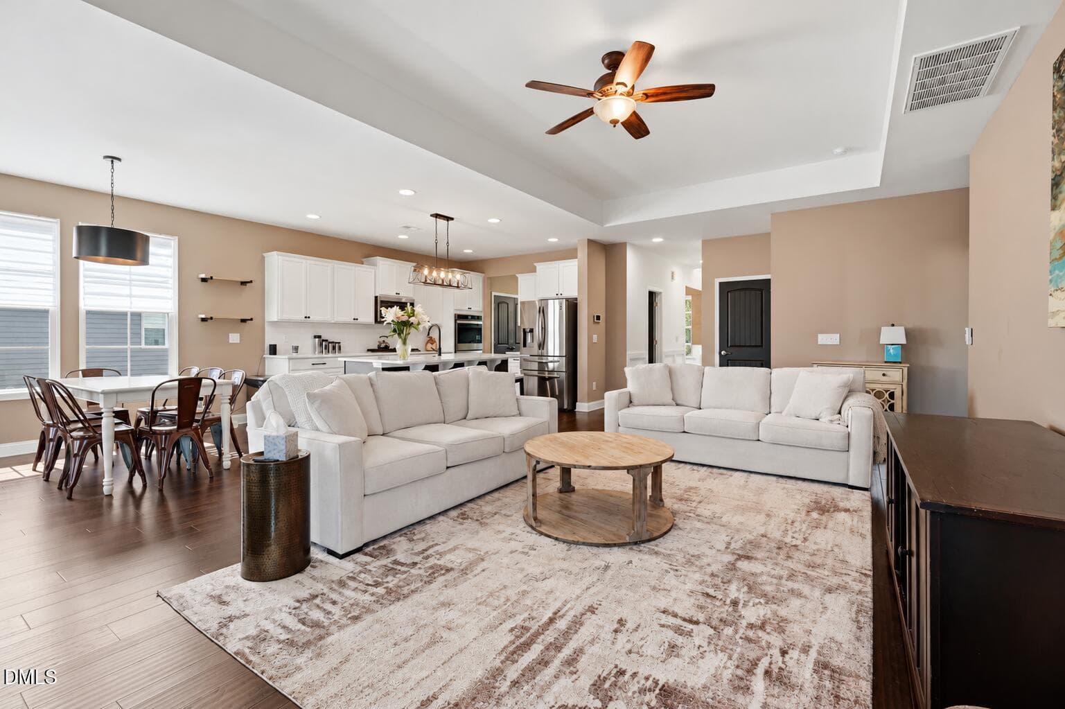 Spacious Living Room - 405 Hickory Run Lane, Youngsville, NC 27596, Youngsville