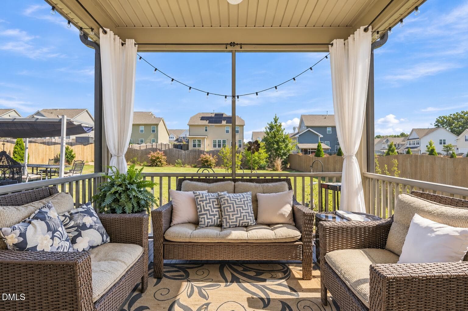 Screened in Porch - 405 Hickory Run Lane, Youngsville, NC 27596, Youngsville