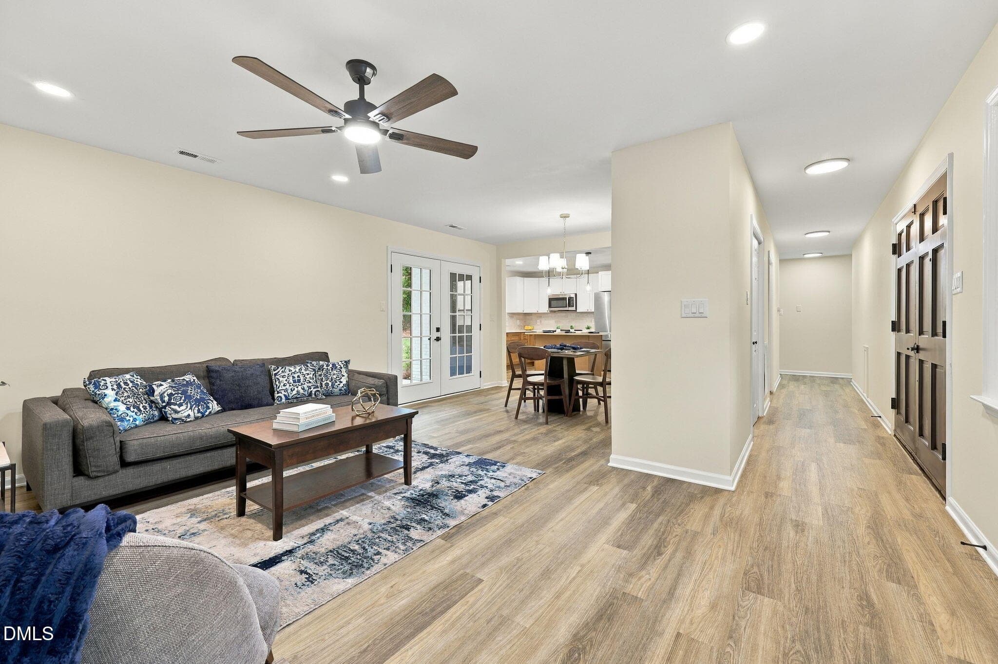 Kitchen, dining and living room 2 - 3901 Hulon Drive, Durham, NC 27705