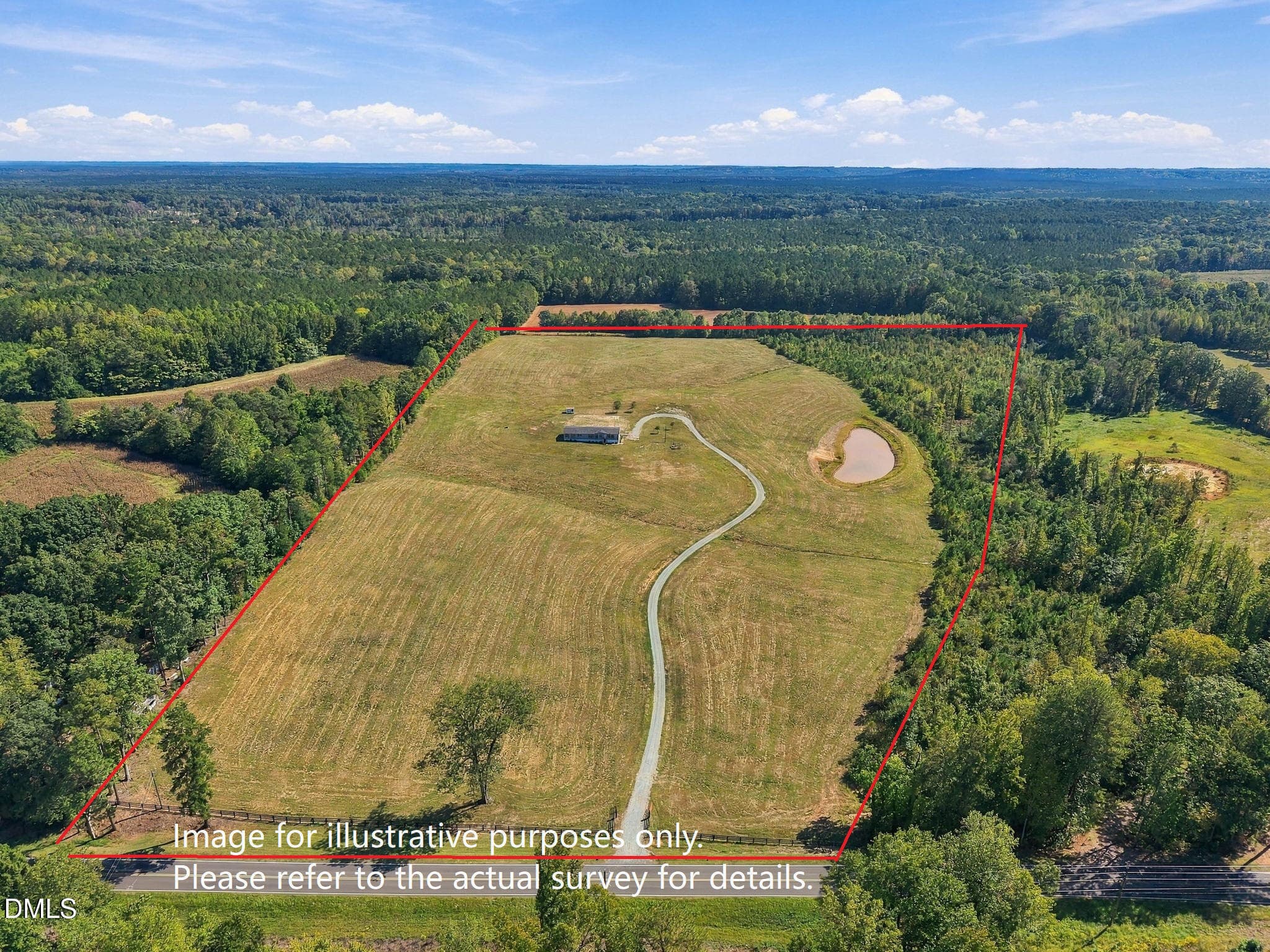 lot line - 2366 Lower Moncure Road, Sanford, NC 27330, Sanford