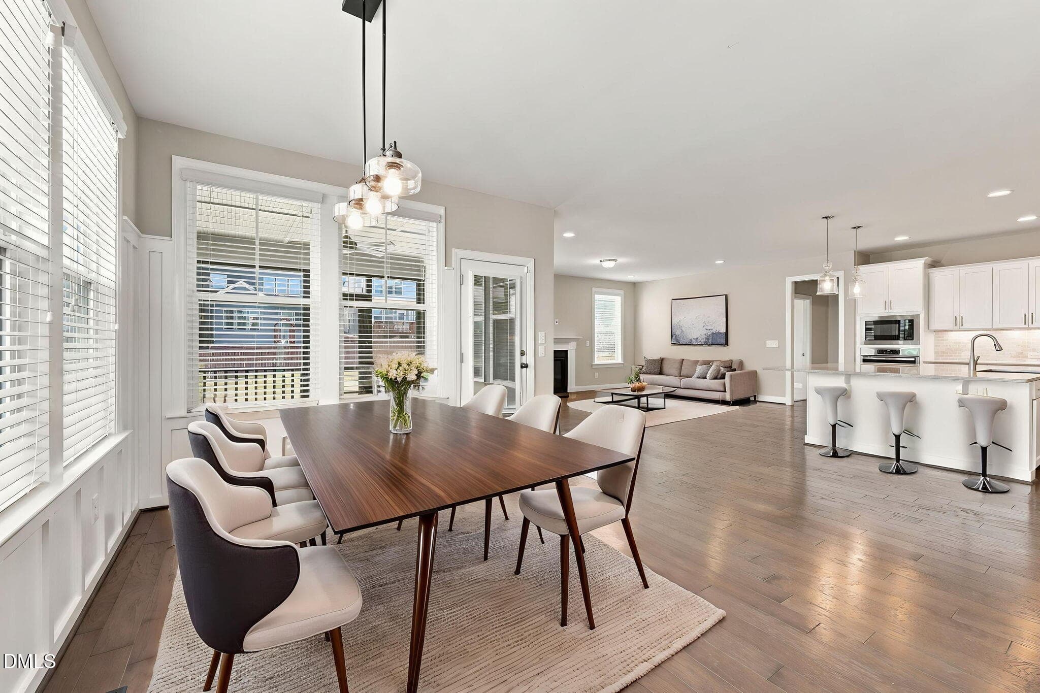 Dining Area - Staged - 116 Evans Crest Lane, Holly Springs, NC 27540, Holly Springs