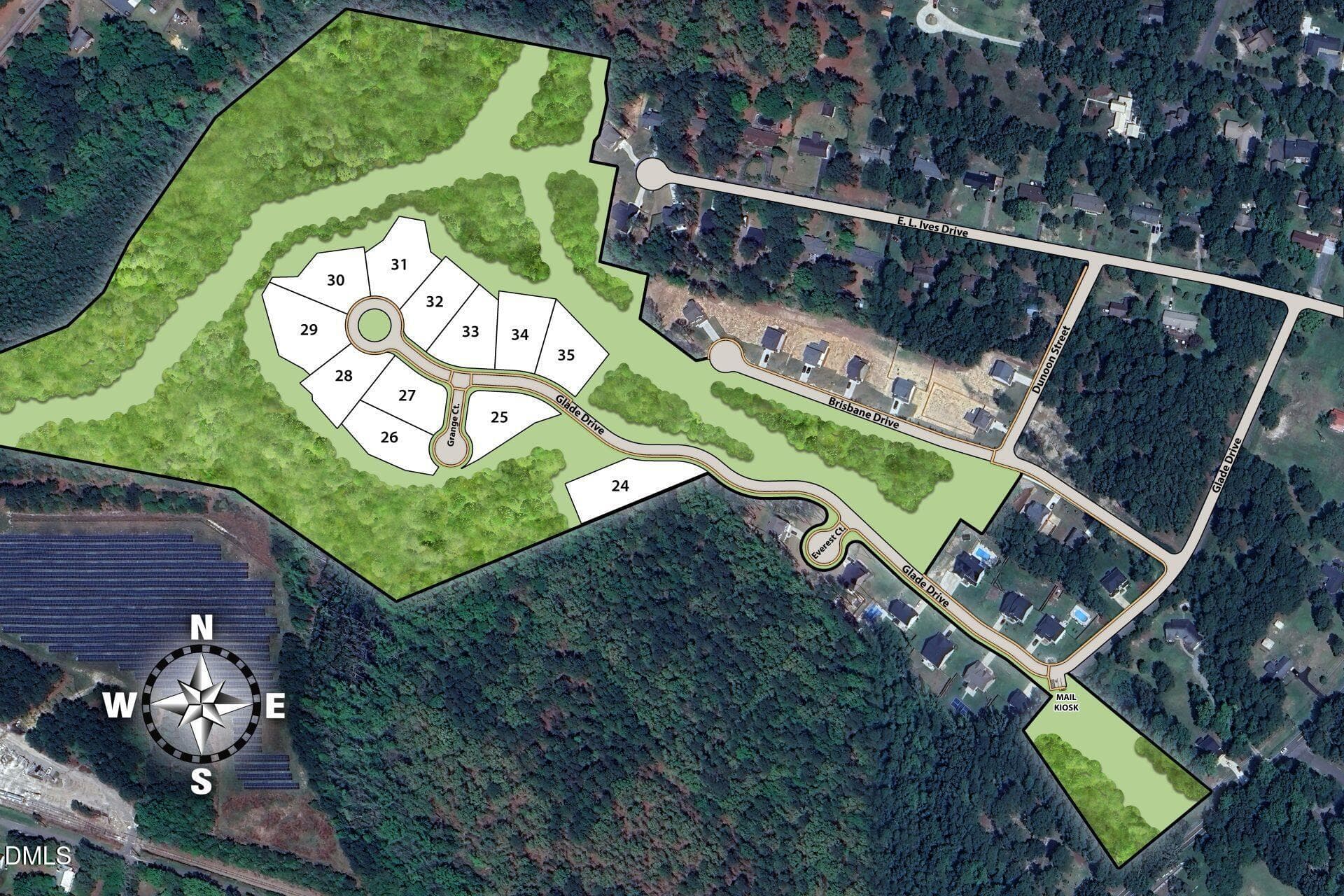 Bethesda Forest Site Map - 370 Glade Drive, Aberdeen, NC 28315