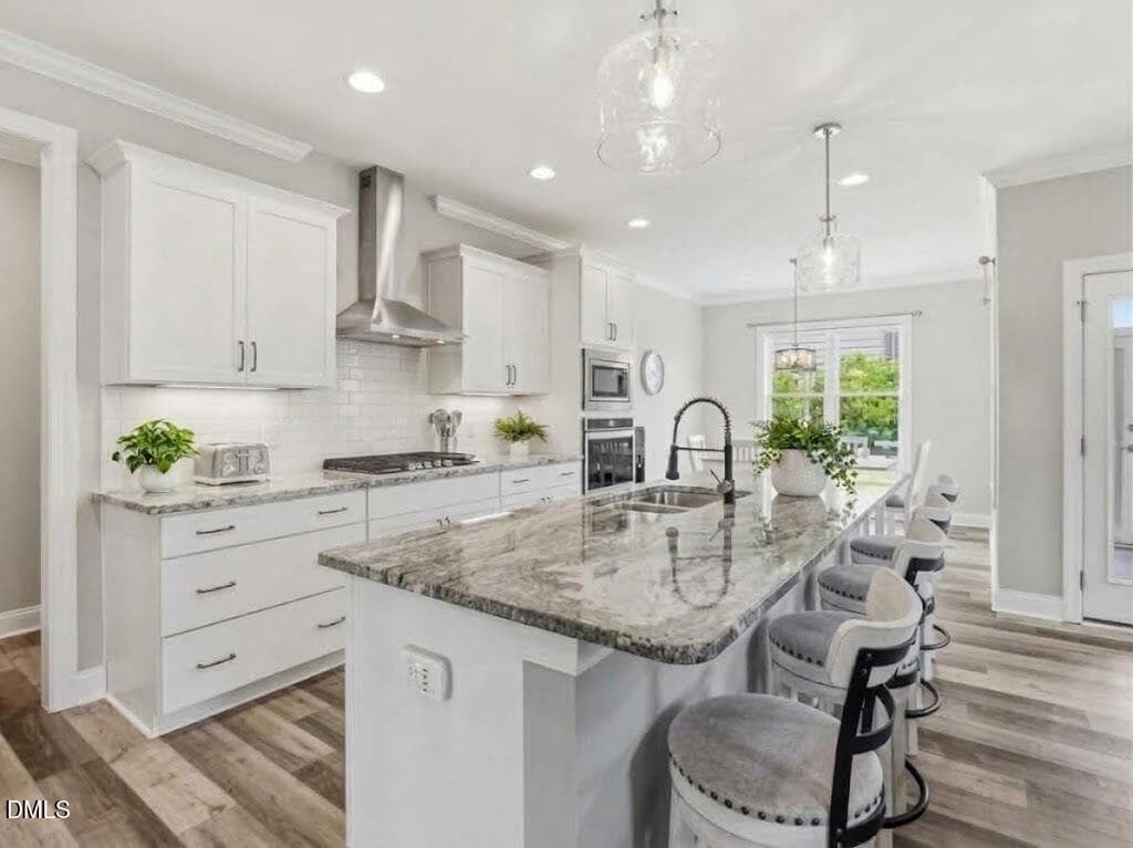 2907 Meadow Bluffs kitchen tile - 2907 Meadow Bluffs Way, Fuquay Varina, NC 27526