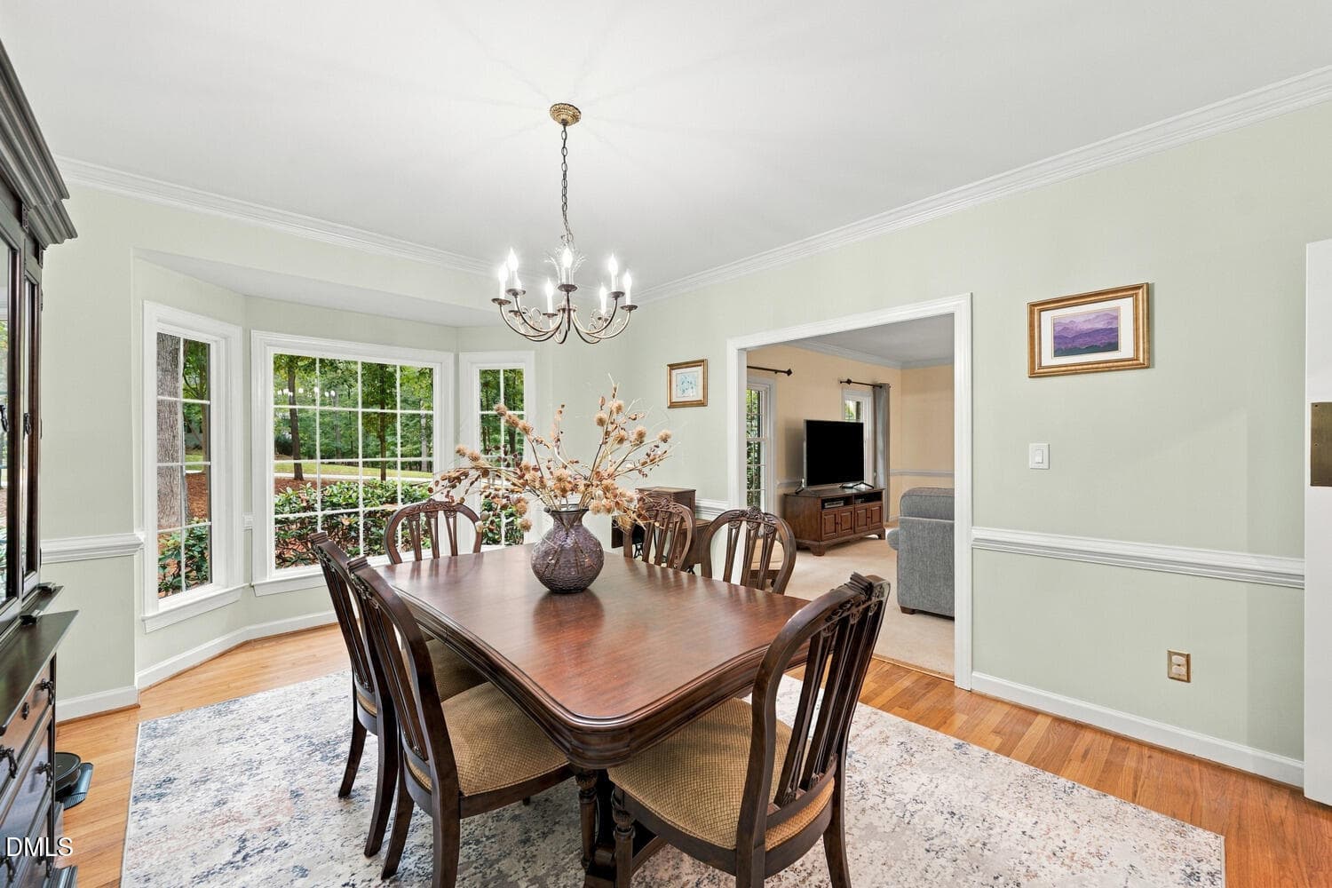 Dining Room - 2213 Countrywood North Road N, Raleigh, NC 27615