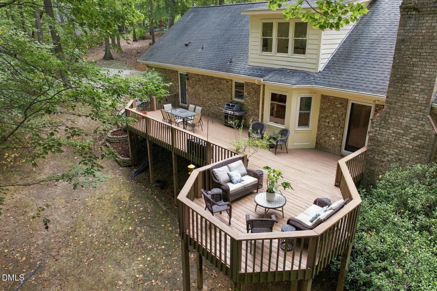 Back Deck - 2213 Countrywood North Road N, Raleigh, NC 27615