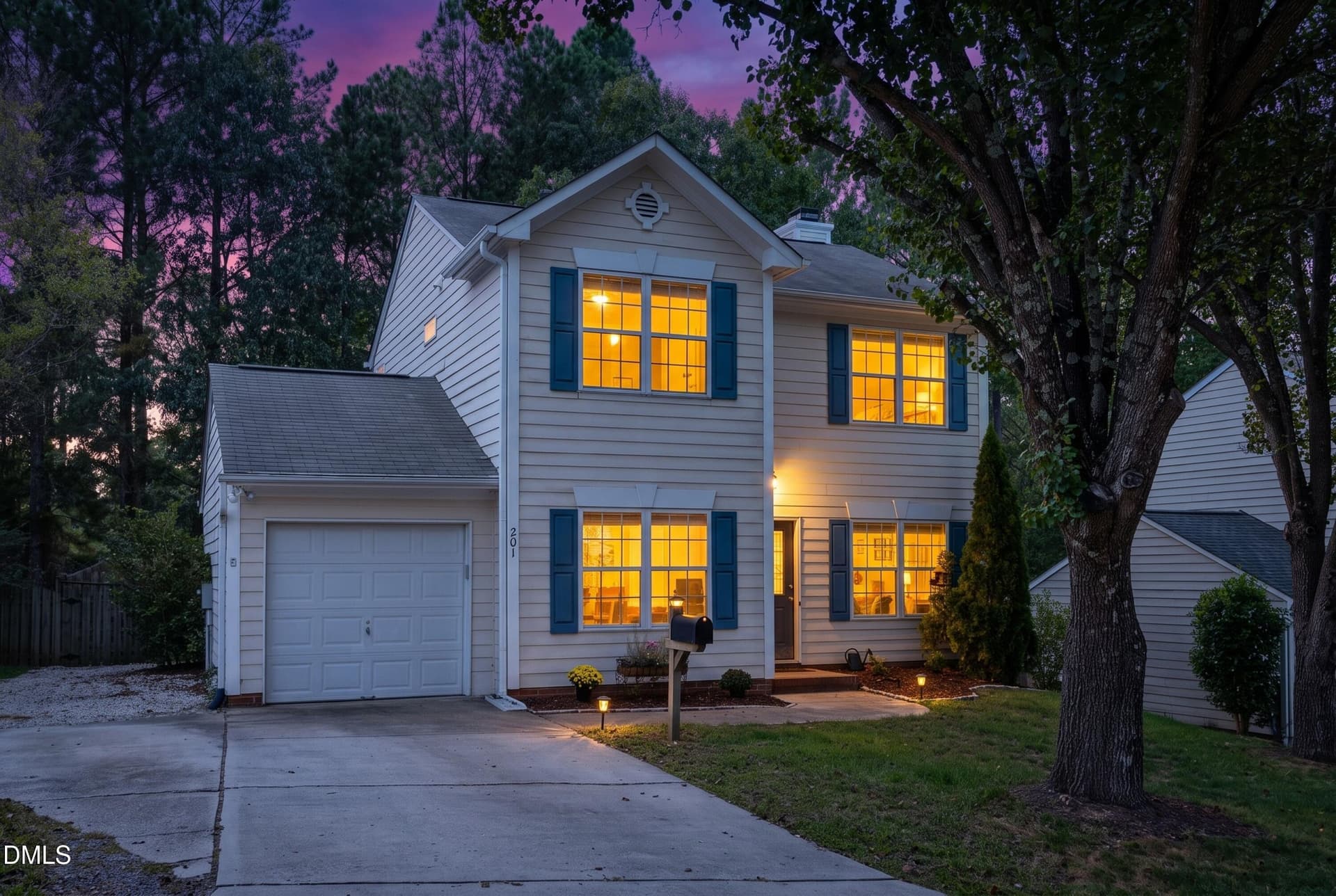 01FrontTwilight - 201 Fallenwood Avenue, Durham, NC 27713