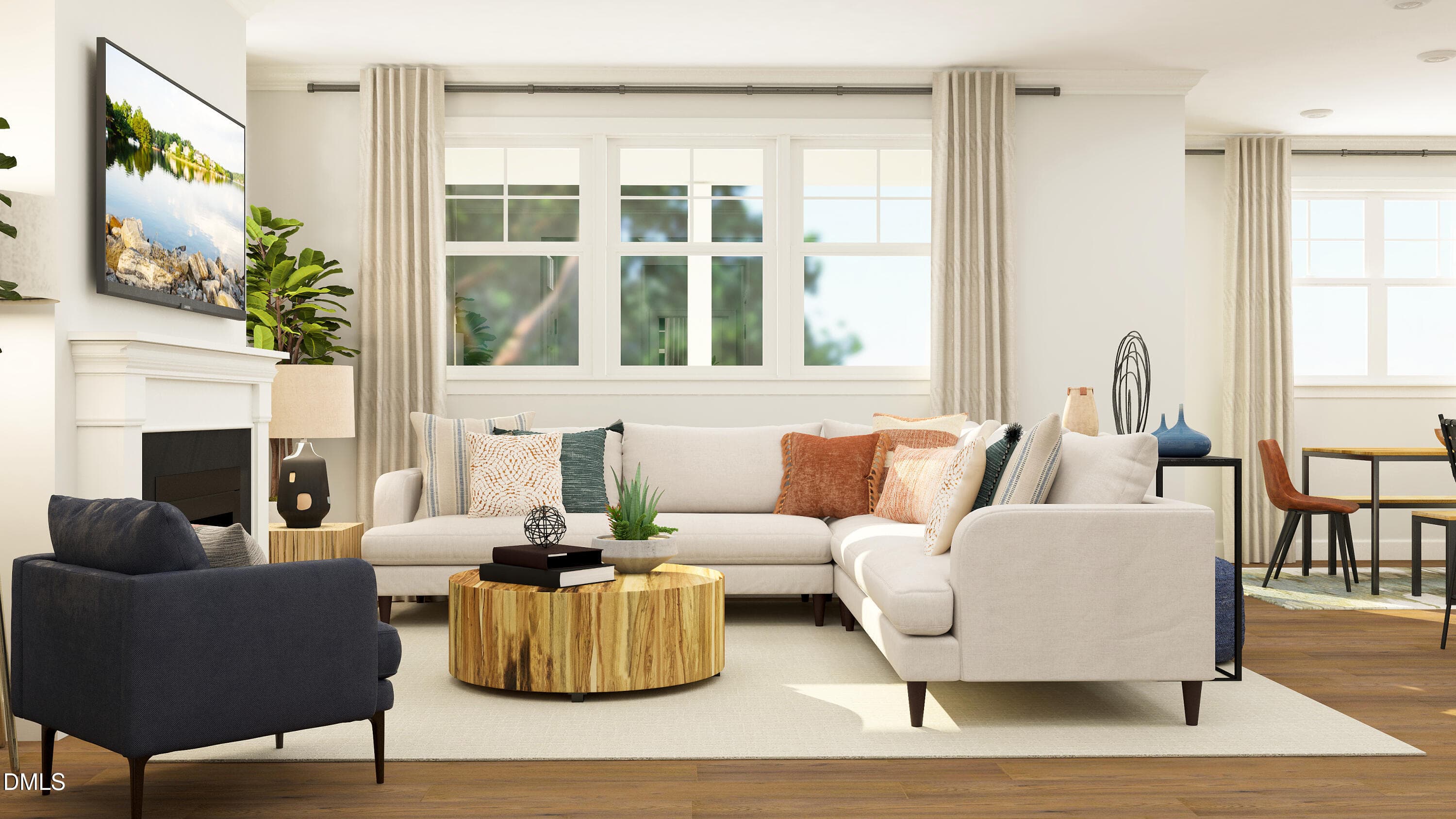 SUN_Emory_Depot499_rend_Delaney_LivingRo - 300 Saulston Road, Apex, NC 27539
