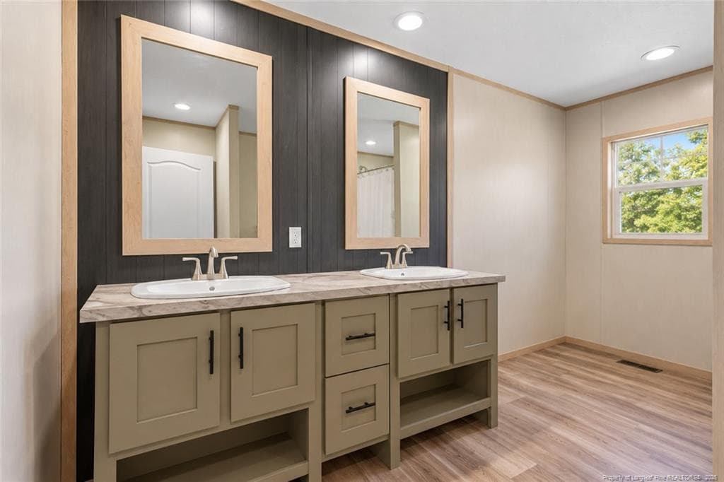 primary bath - 266 Donna Street, St. Pauls, NC 28384