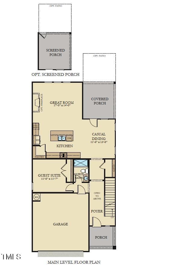 Somerset 1st floor - 209 Mount Olive Trail, Apex, NC 27539