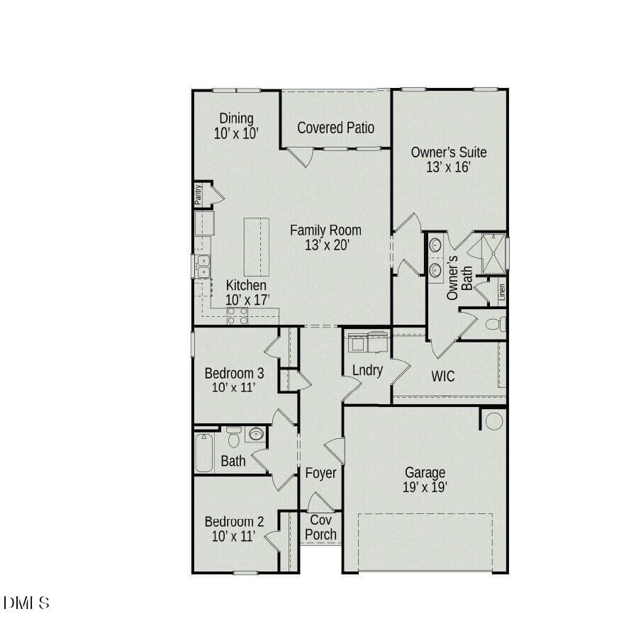 Floor Plan - 1234 Pink Geranium Drive, Benson, NC 27504, Benson