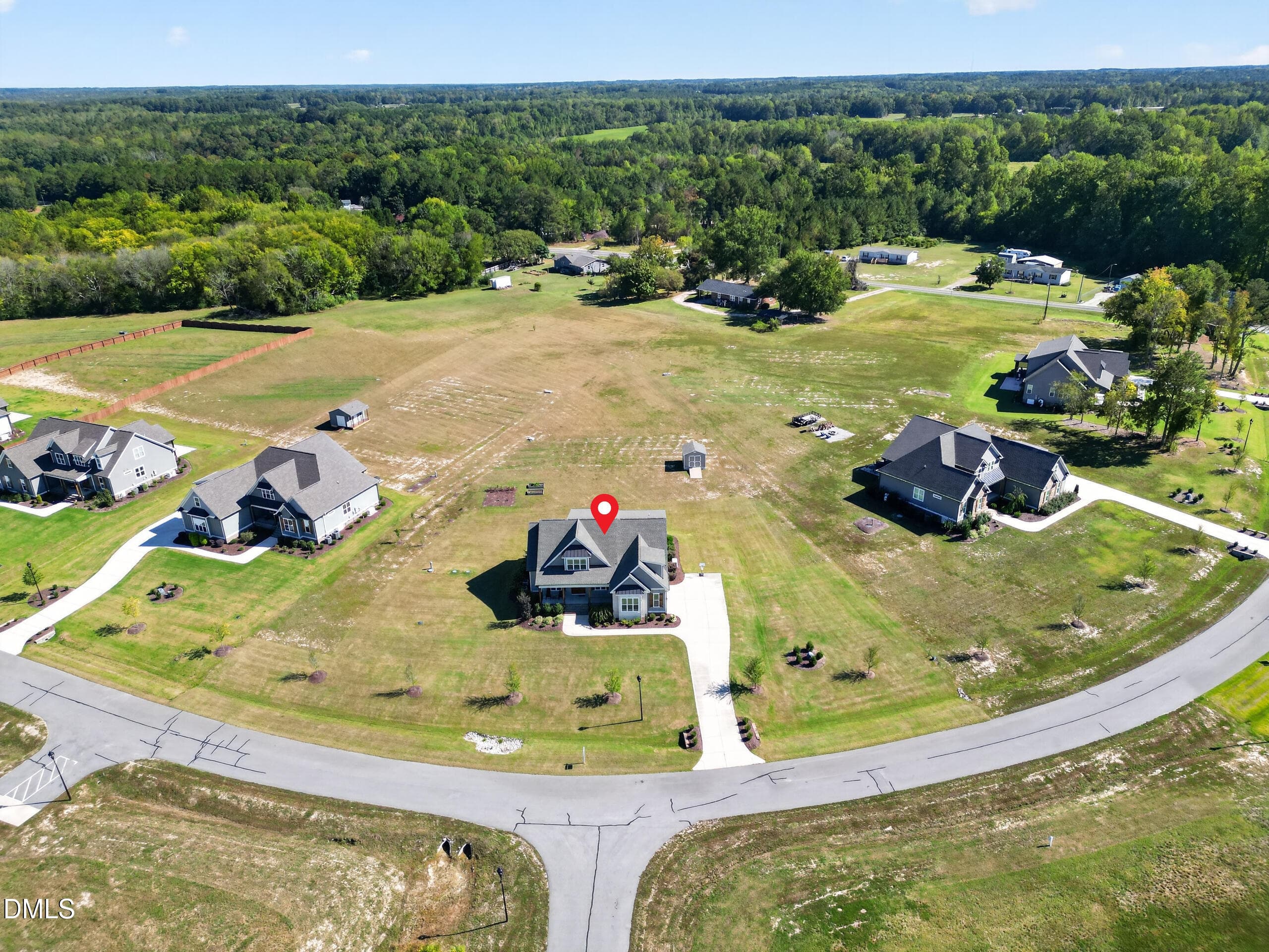 Aerial View - 60 Water Willow Lane, Zebulon, NC 27597, Zebulon