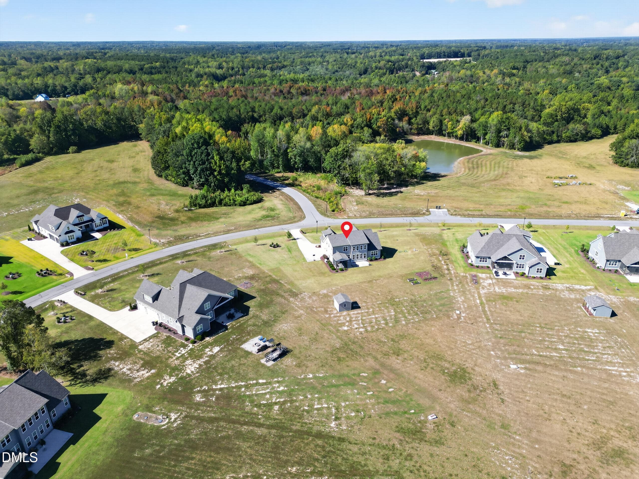 Aerial View - 60 Water Willow Lane, Zebulon, NC 27597, Zebulon