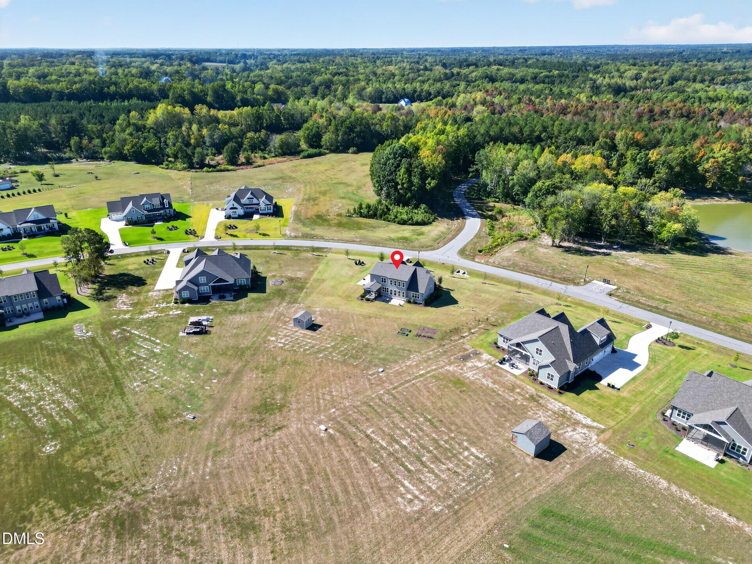 Aerial View - 60 Water Willow Lane, Zebulon, NC 27597, Zebulon