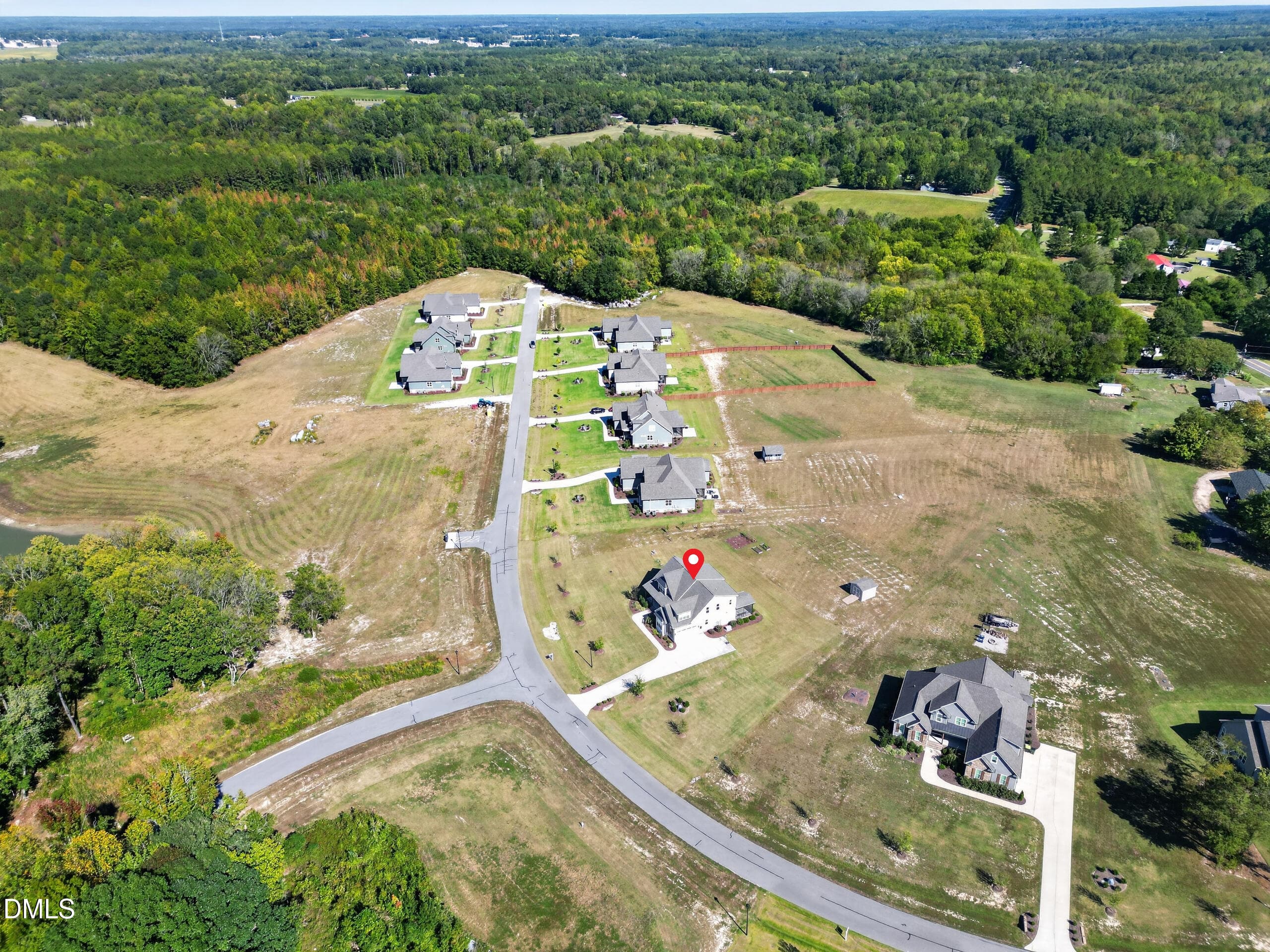 Aerial View - 60 Water Willow Lane, Zebulon, NC 27597, Zebulon