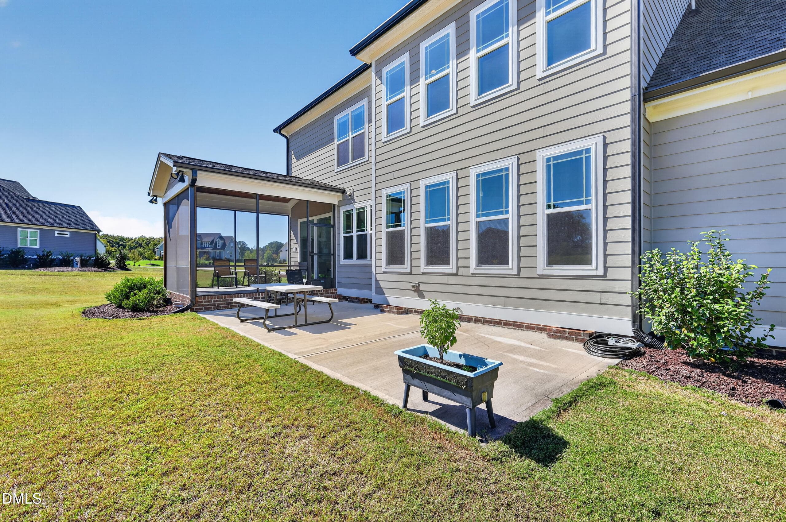 Rear - 60 Water Willow Lane, Zebulon, NC 27597, Zebulon
