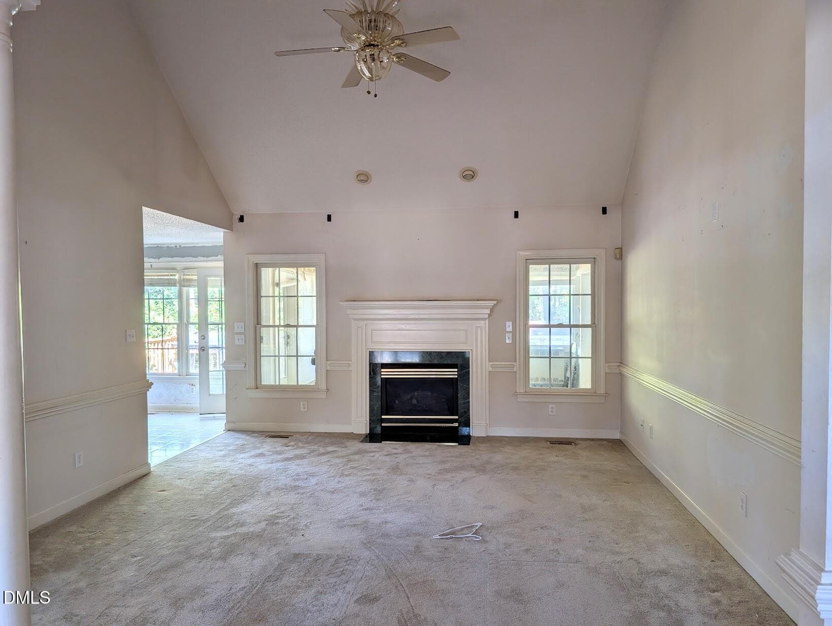 Stone Home Interior 1 LR - 1232 Stone Home Lane, Raleigh, NC 27603