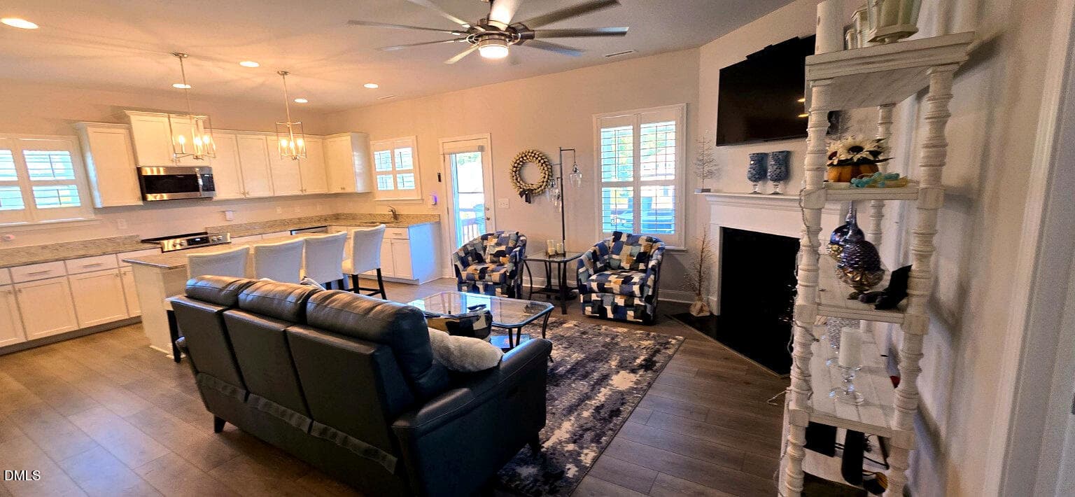 13. LIVING - A - 78 Bushel Basket Drive, Benson, NC 27504