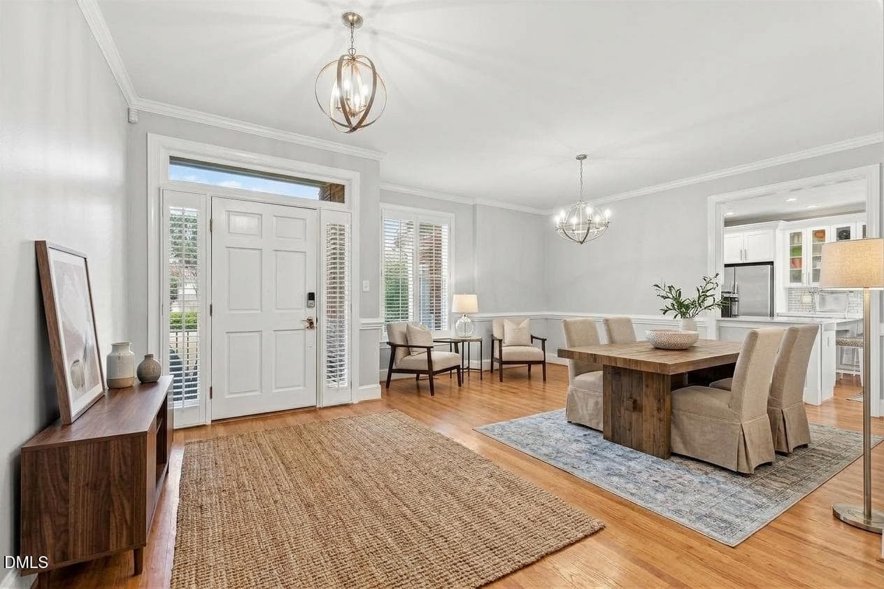 3361 Ridgecrest_Foyer-DR_Virtual - 3361 Ridgecrest Court, Raleigh, NC 27607