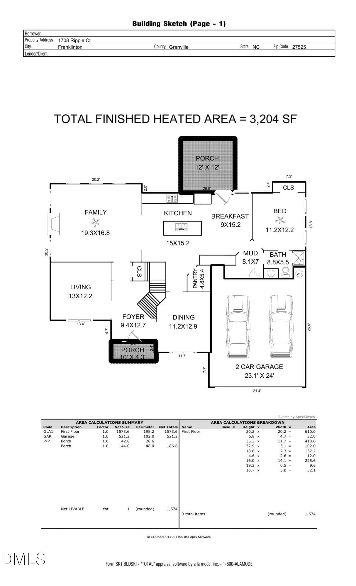 1708_Ripple_Court_Building_Sketch_Page_2 - 1708 Ripple Court, Franklinton, NC 27525