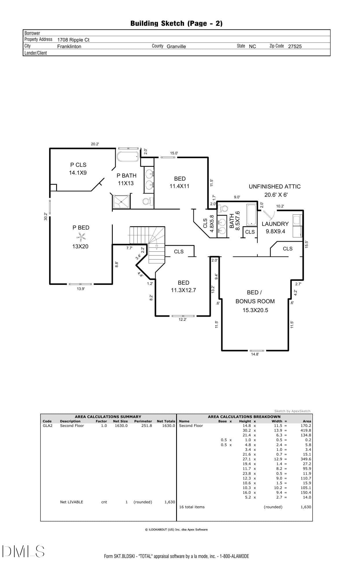 1708_Ripple_Court_Building_Sketch_Page_3 - 1708 Ripple Court, Franklinton, NC 27525