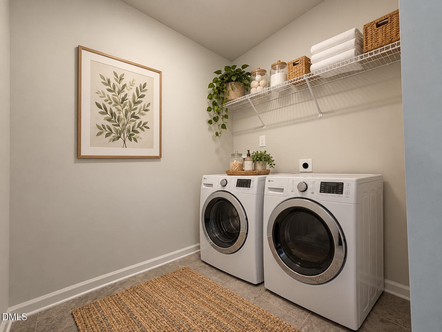 Laundry Room - 523 Valentine Court, Graham, NC 27253