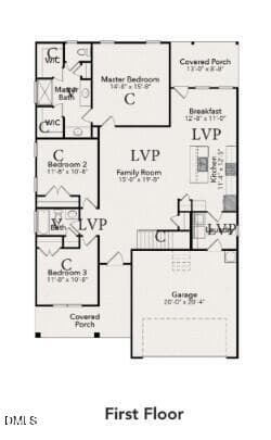 188 ambrosia 1st floor - 188 Ambrosia Way, Bunnlevel, NC 28323, Bunnlevel