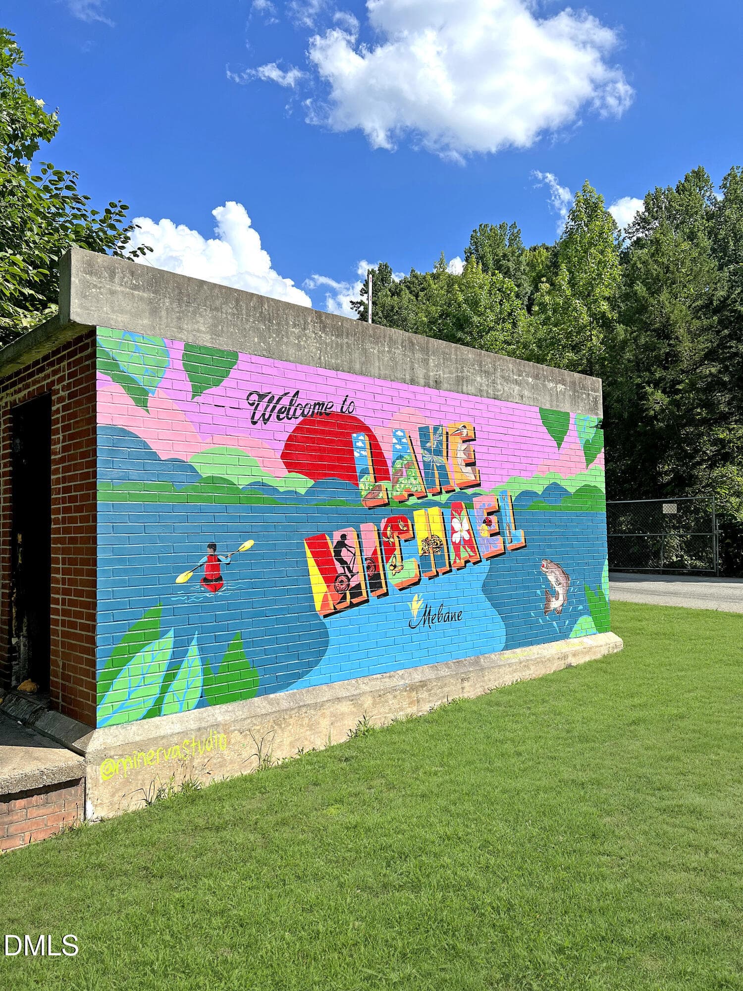 TUP-Area-LakeMichaelMural - 1009 Pinhook Lane, Mebane, NC 27302