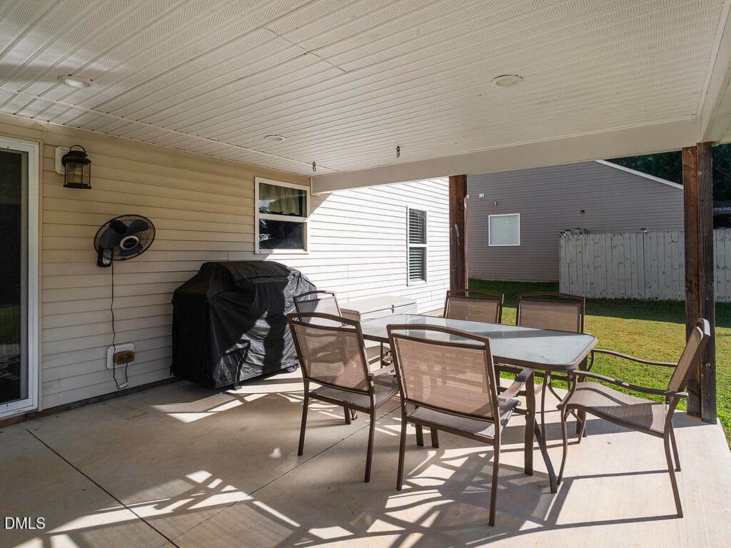 38 203_CollingtonDr Patio3_MLS - 203 Collington Drive, Mebane, NC 27302, Mebane