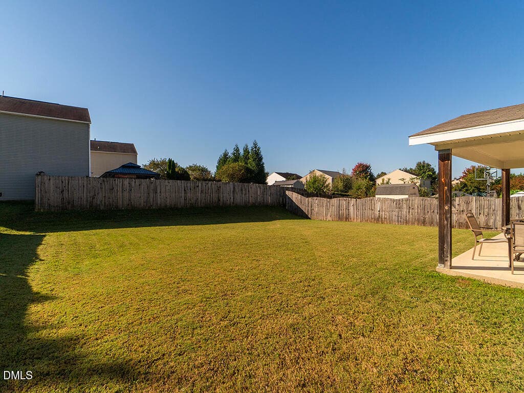 40 203_CollingtonDr Backyard_MLS - 203 Collington Drive, Mebane, NC 27302, Mebane