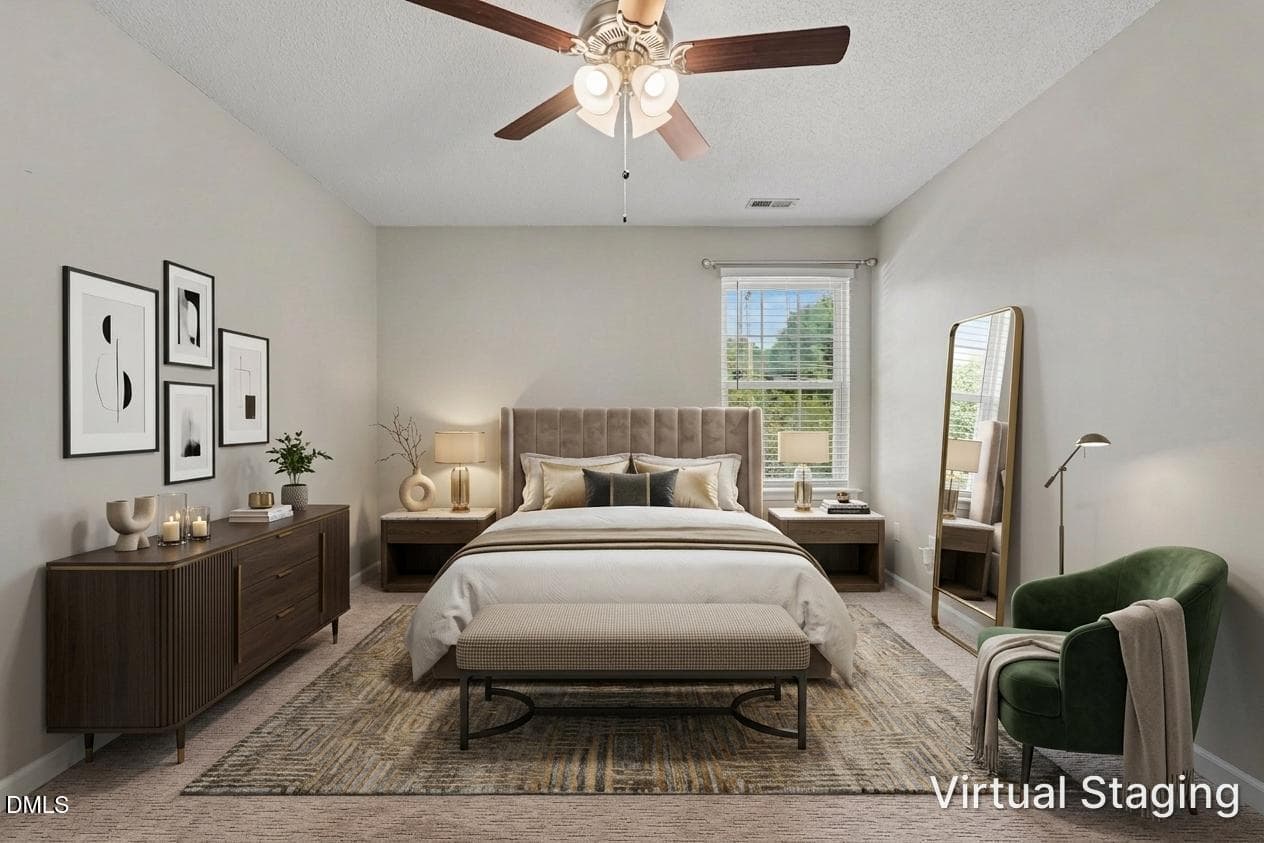 VS - Bedroom2 - 5408 Roan Mountain Place, Raleigh, NC 27613