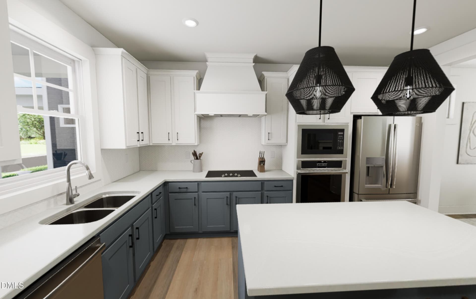 Kitchen Rendering - 764 Lunar Light Drive, Wendell, NC 27591