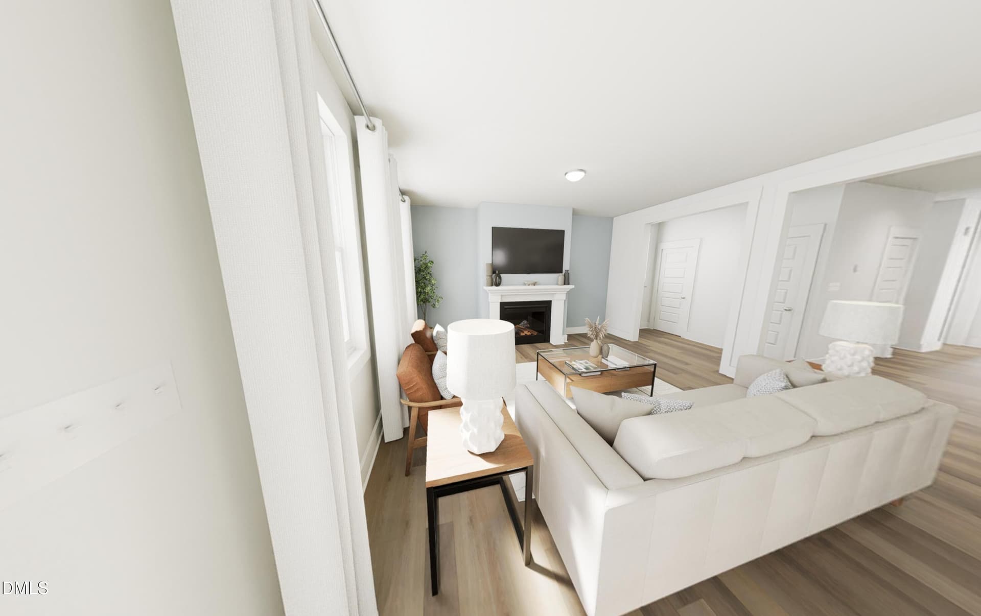 Family Room rendering - 764 Lunar Light Drive, Wendell, NC 27591