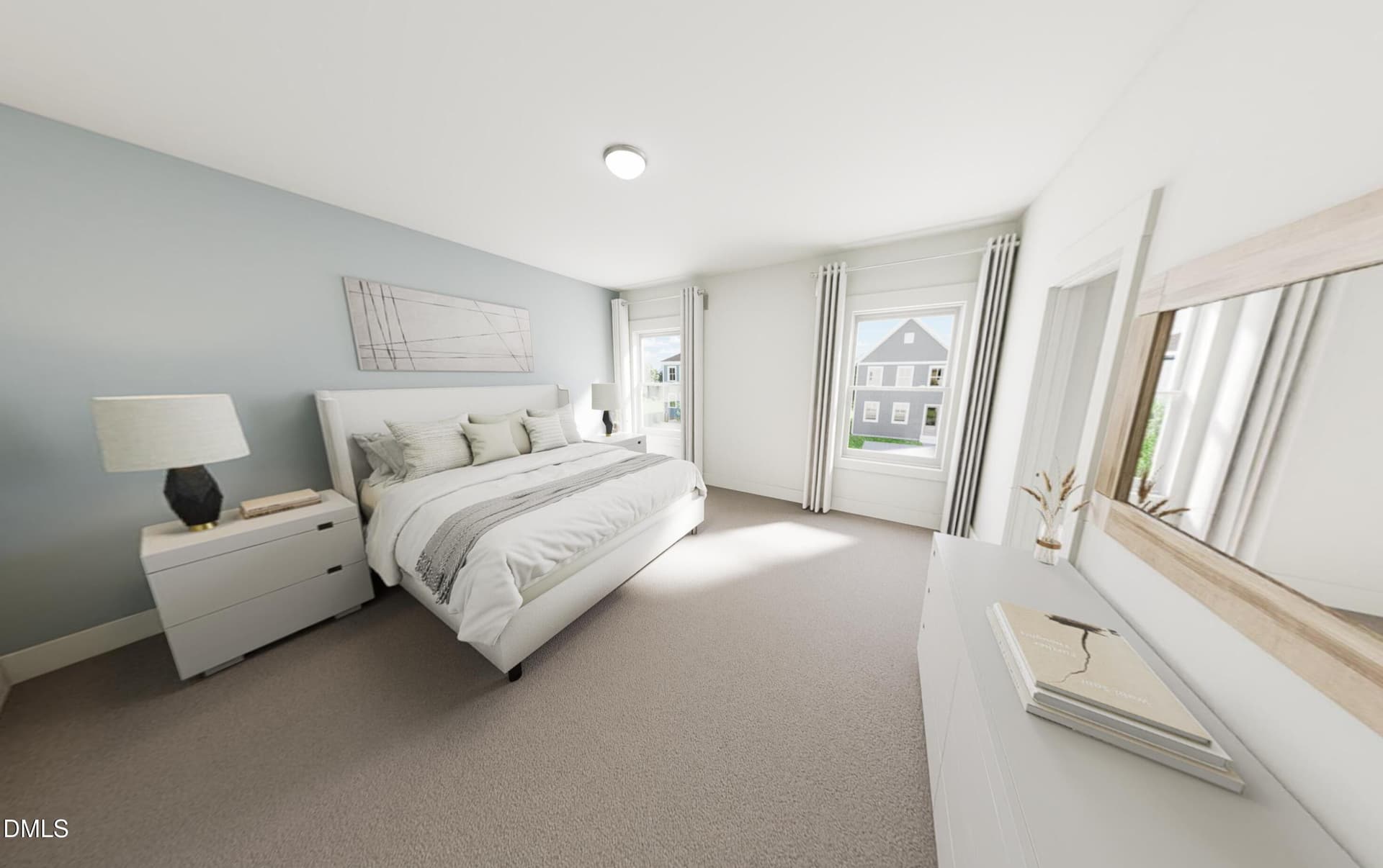 Primary Bed rendering - 764 Lunar Light Drive, Wendell, NC 27591