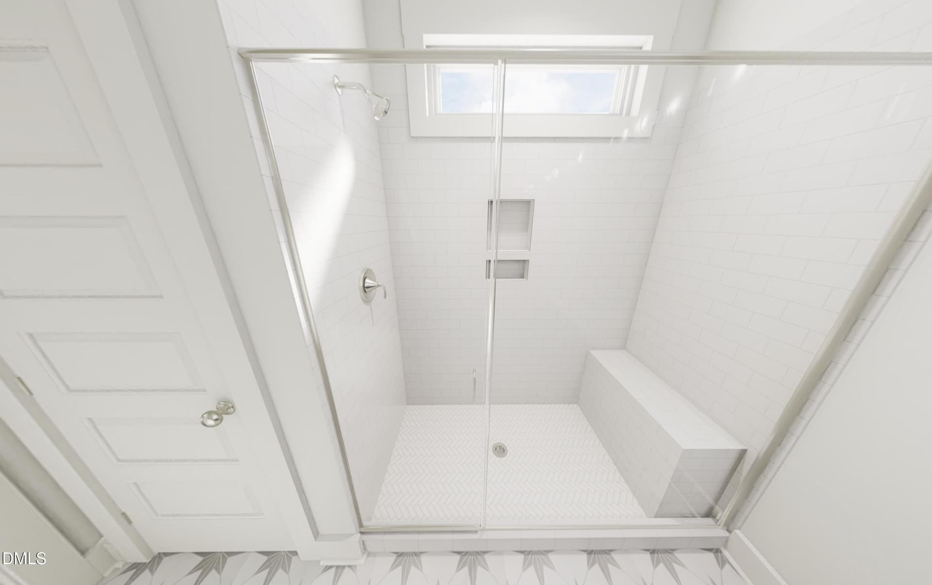 Primary Shower rendering - 764 Lunar Light Drive, Wendell, NC 27591