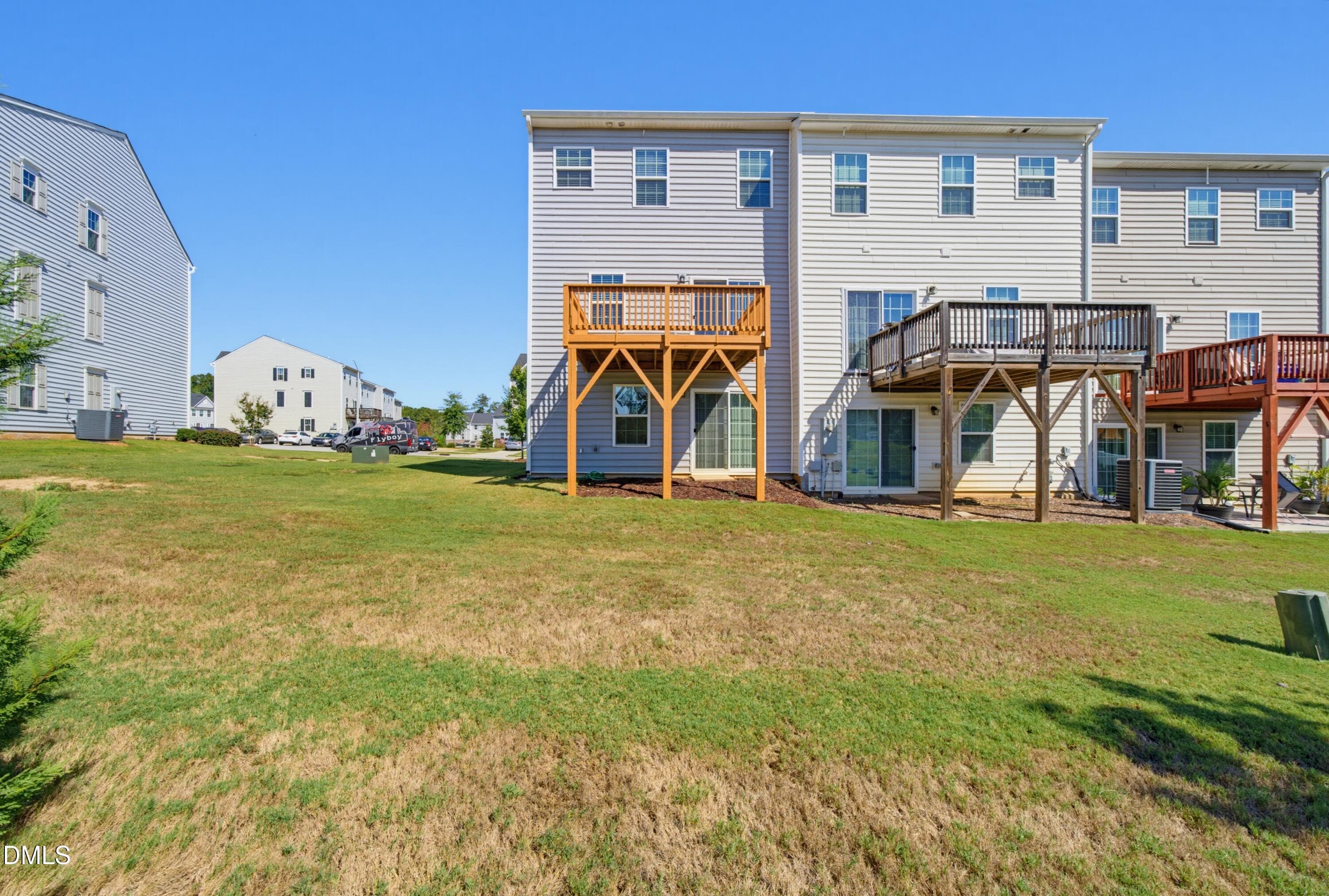 Rear View - 240 Misty Pike Drive, Raleigh, NC 27603