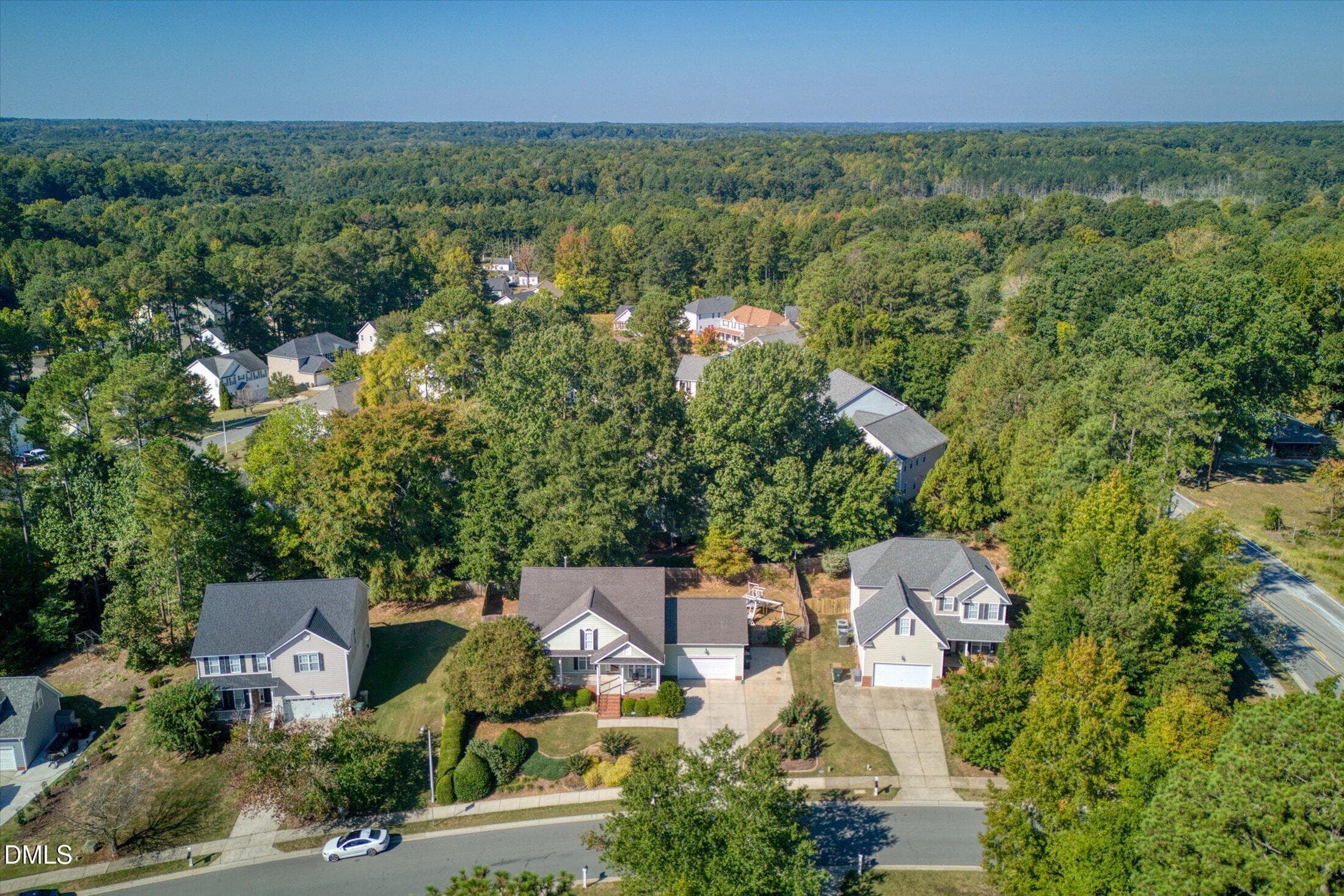 Aerial View - 106 Roan Drive, Garner, NC 27529, Garner