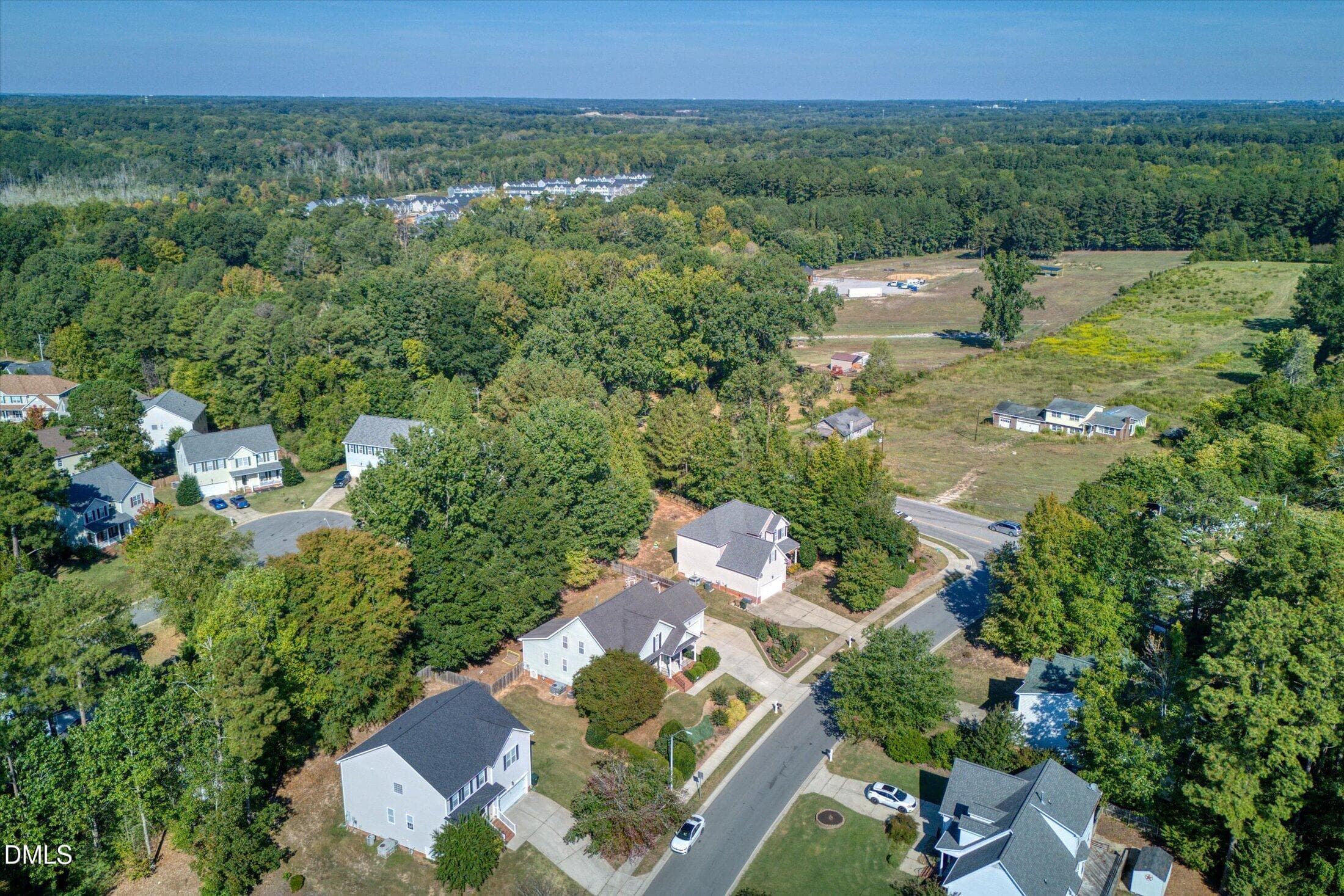 Aerial View - 106 Roan Drive, Garner, NC 27529, Garner