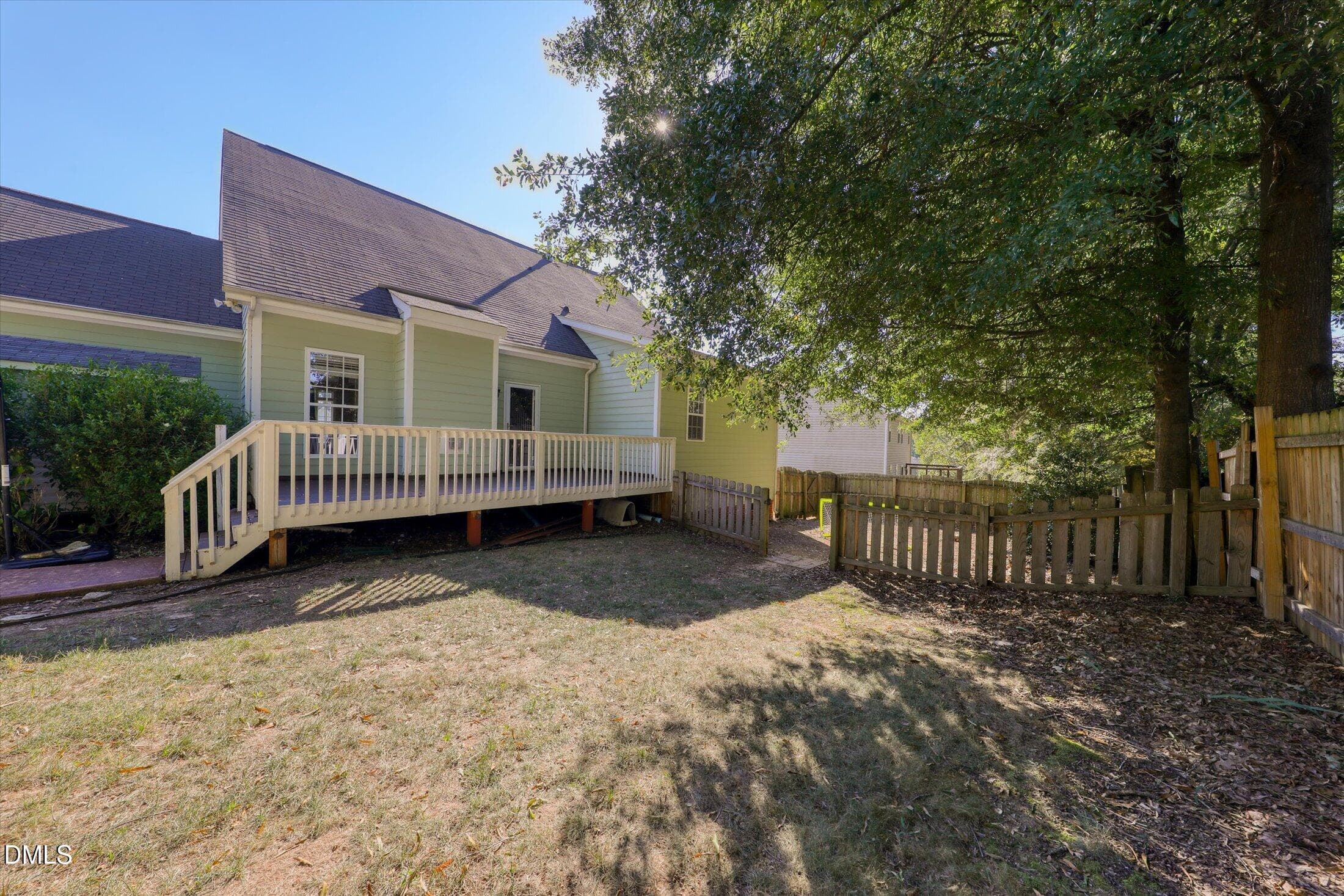 Back of home - 106 Roan Drive, Garner, NC 27529, Garner