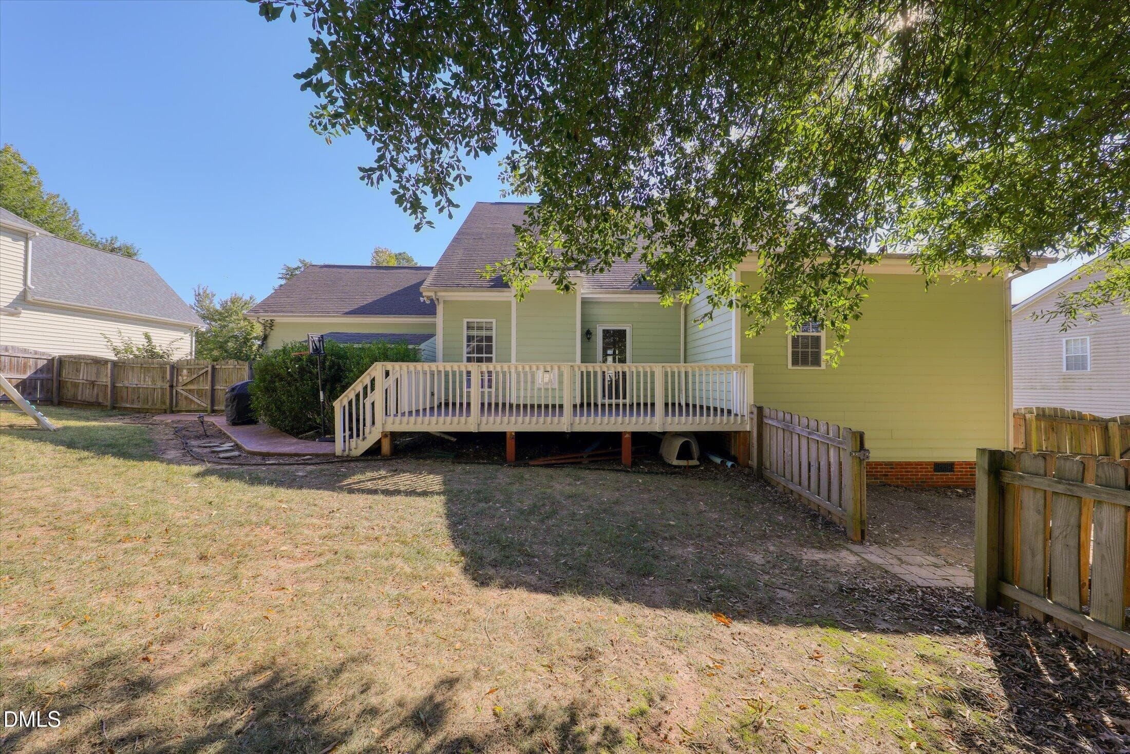 Back of Home - 106 Roan Drive, Garner, NC 27529, Garner