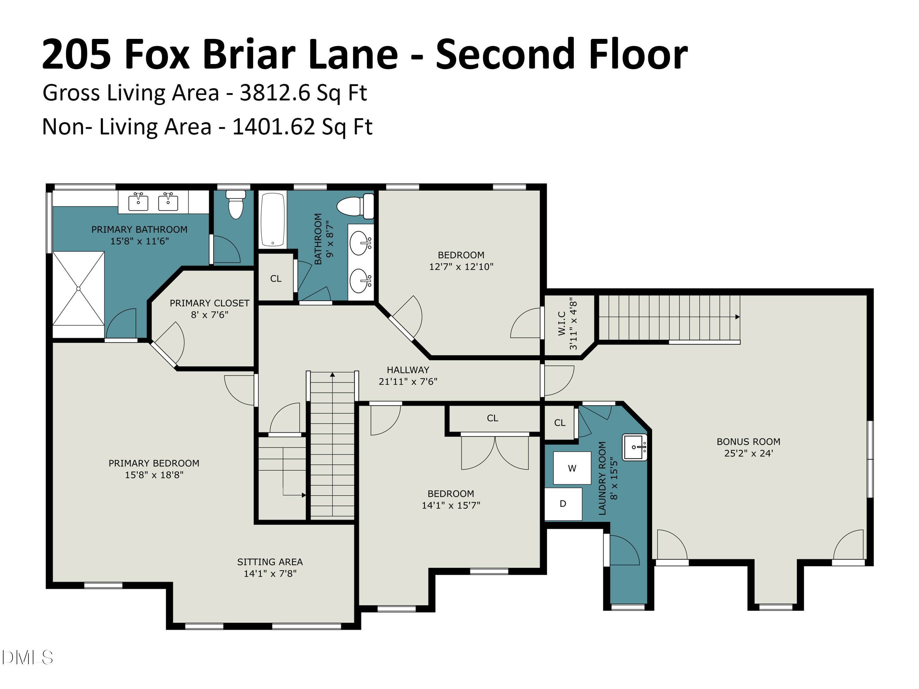 205_fox_briar_lane_-_second_floor_357 - 205 Fox Briar Lane, Cary, NC 27518, Cary